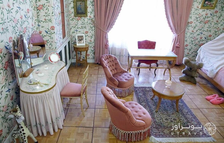 اتاق خوب کودکی فرزند محمدرضا پهلوی
